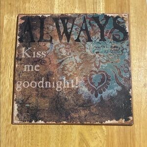 Decorative Wall Art with Floral Design